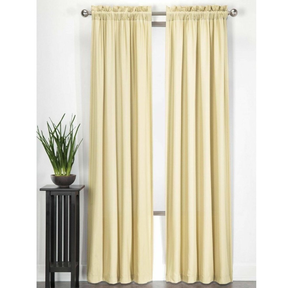 Two Essential Home Microfiber Panel - 40" x 84" (each)